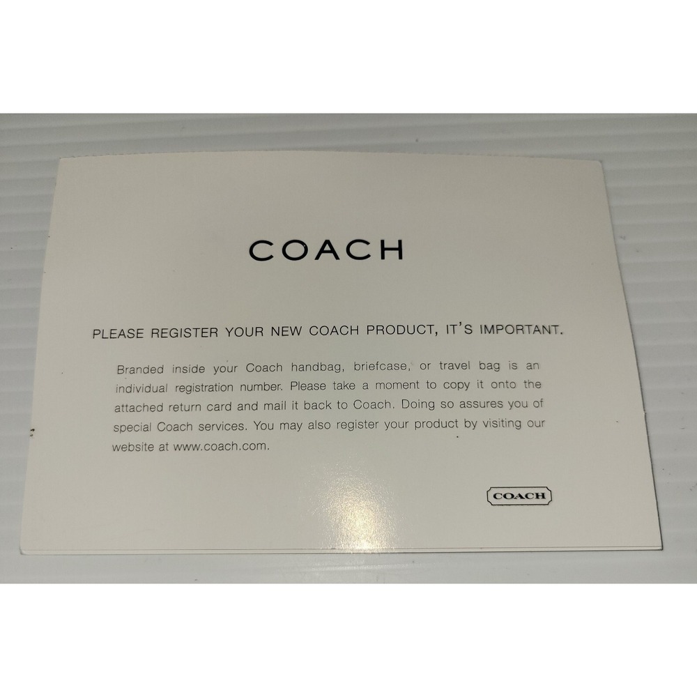 Vintage Coach Black Twill Nylon Mercer Bag 7411 - Picture 14 of 15